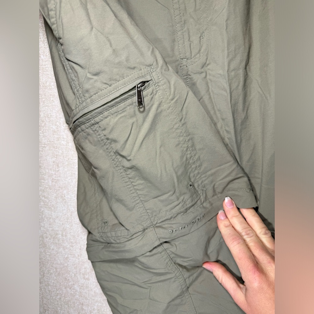 Columbia GRT Convertible Trekking Pants Zip-Off Shorts Hiking Fishing Size L - Picture 7 of 11